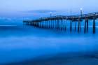 USA-North Carolina-Avon Atlantic Ocean at Avon Fishing Pier Art Print